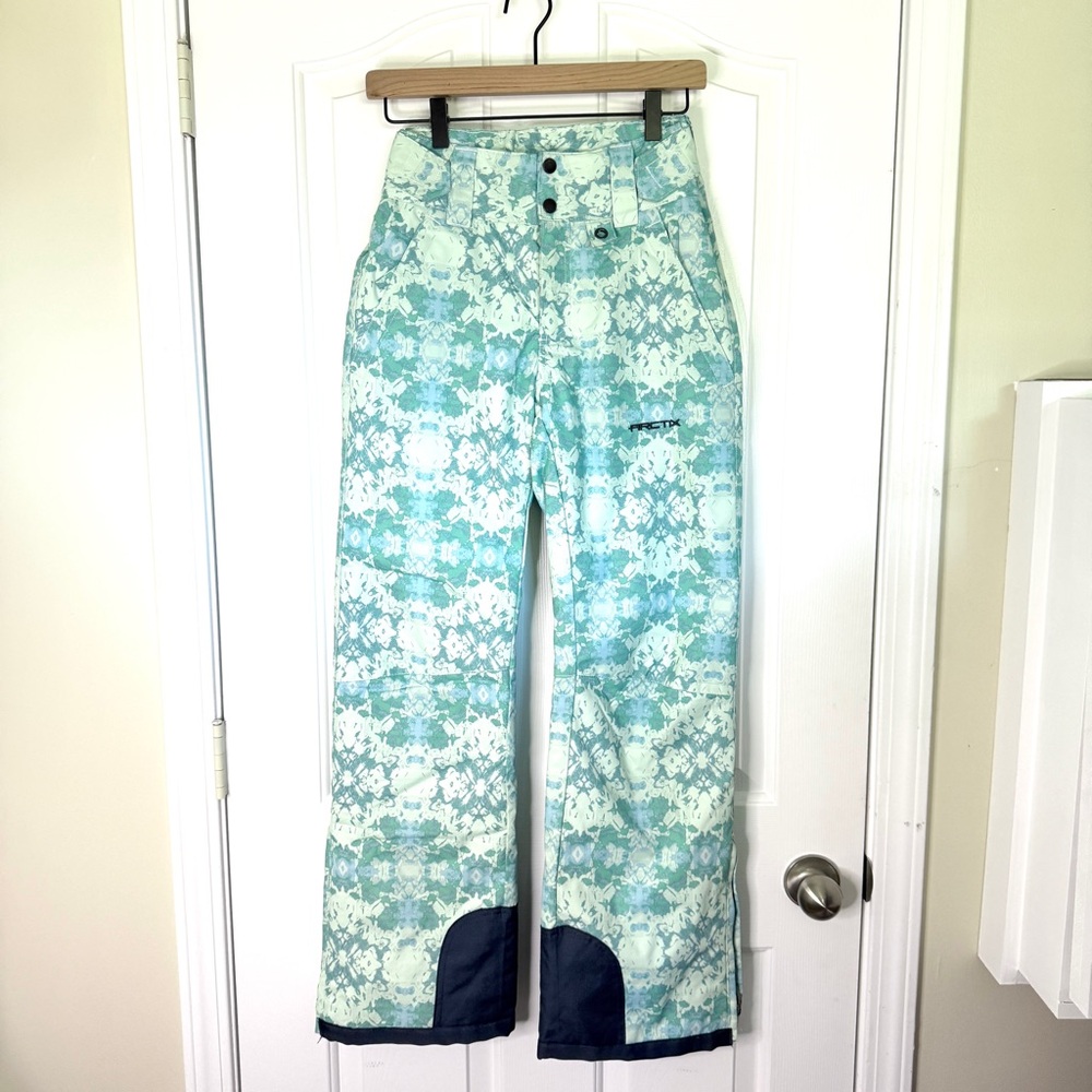 Arctix Women's Snow Pants Green Blue